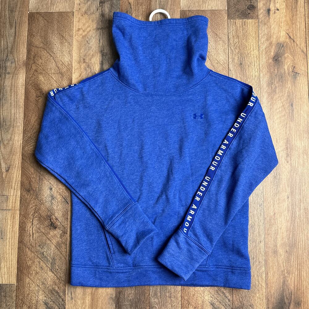 Under Armour Sweatshirt Women's Size XS Blue Fitness Athletic Training 2901‎